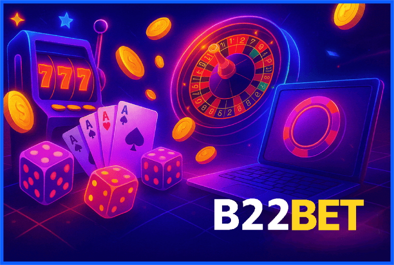 Cassino B22BET, Seguro, Promoções